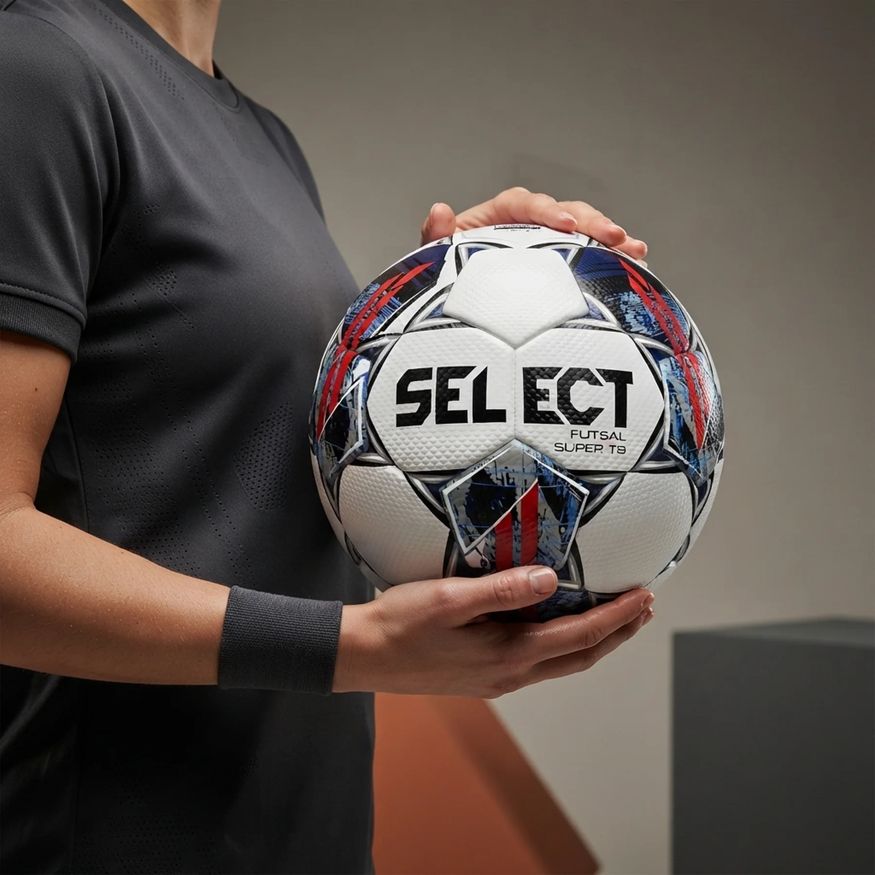 М'яч для футзалу Select Futsal Super TB (FIFA QUALITY PRO) v22 (471) біло/червон