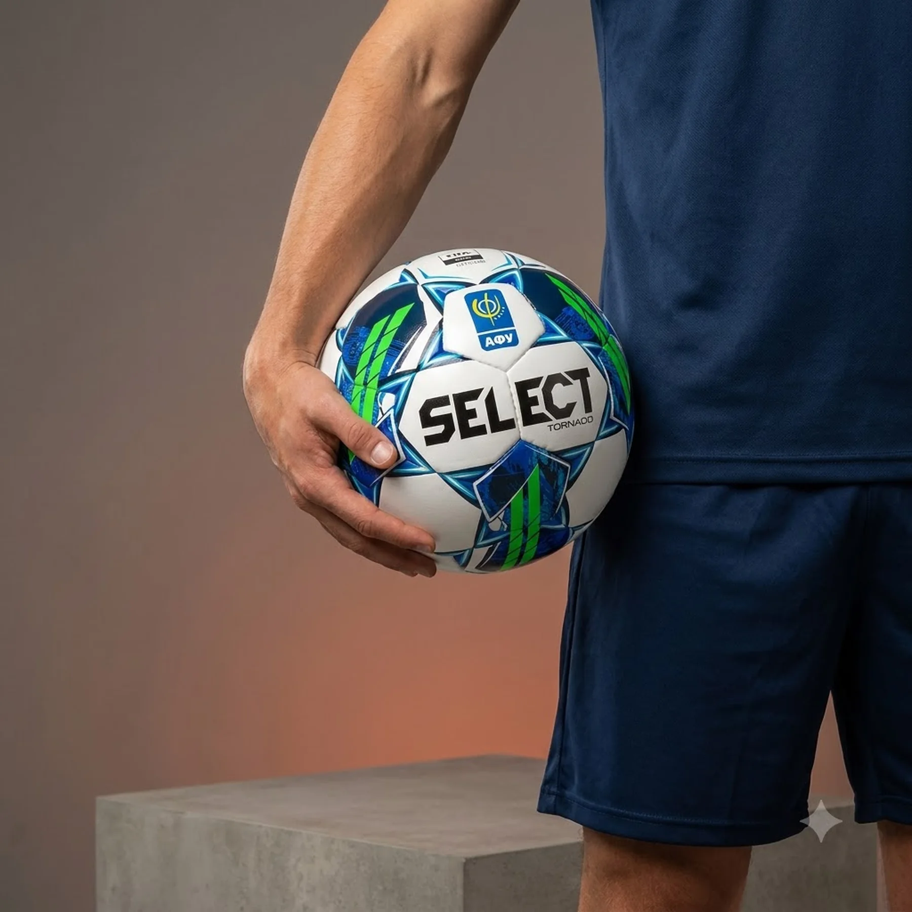 М'яч для футзалу Select Futsal Tornado v23 (FIFA Basic) (125) біл/синій, розмір 4