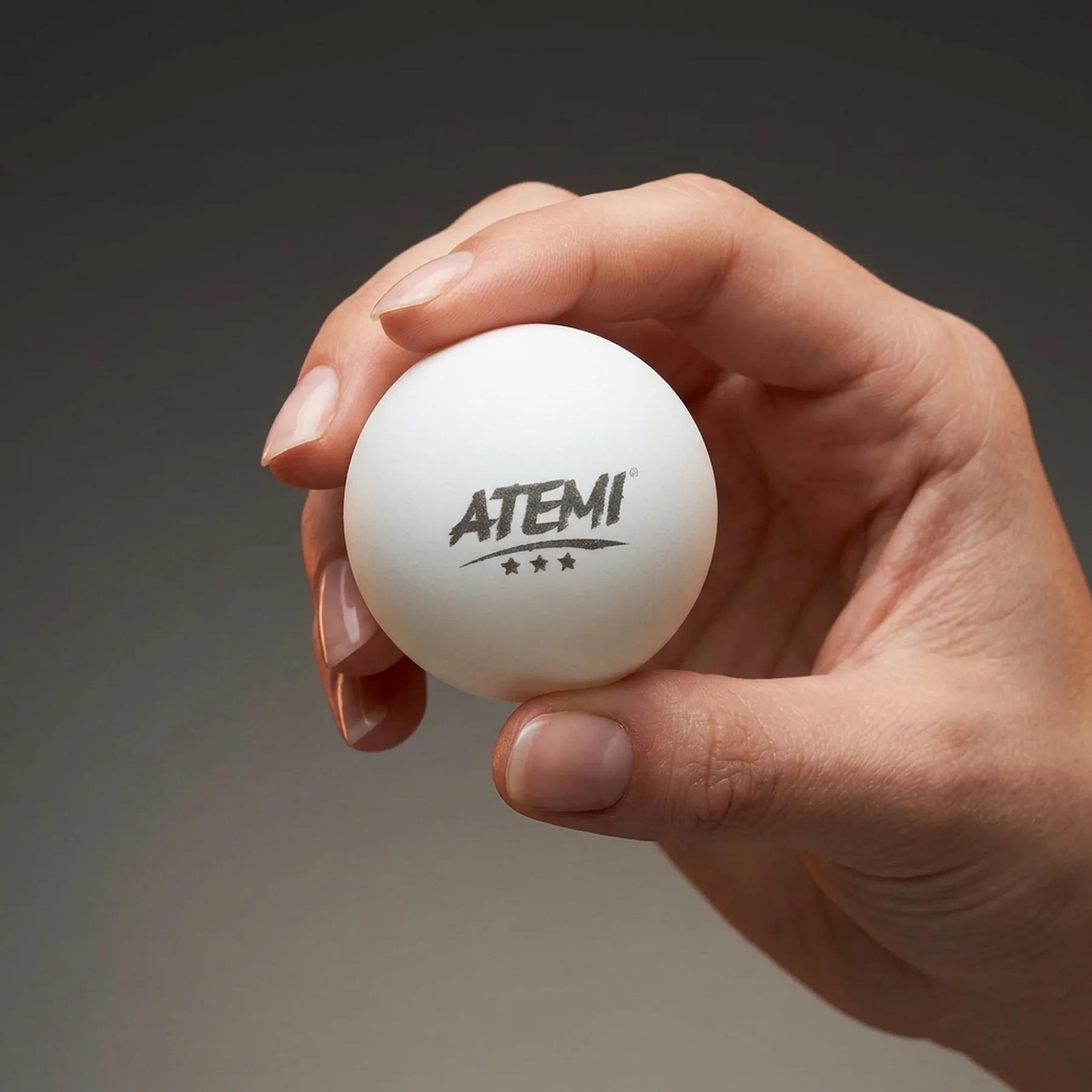 М'яч для настільного тенісу Atemi 3* (White)