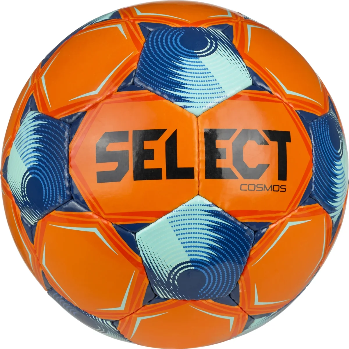 М'яч футбольний SELECT COSMOS v26 помаранчевий, синій 4 (069427-013)