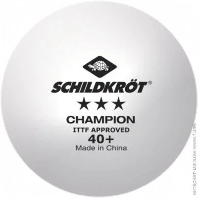 М'ячі Donic Champion 40+ 3* white поштучно