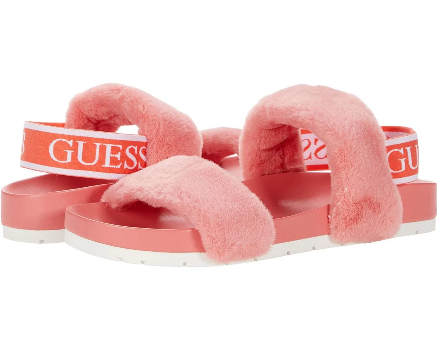 М'які жіночі сандалі Guess слайдери з еластичним ремінцем 1159778991