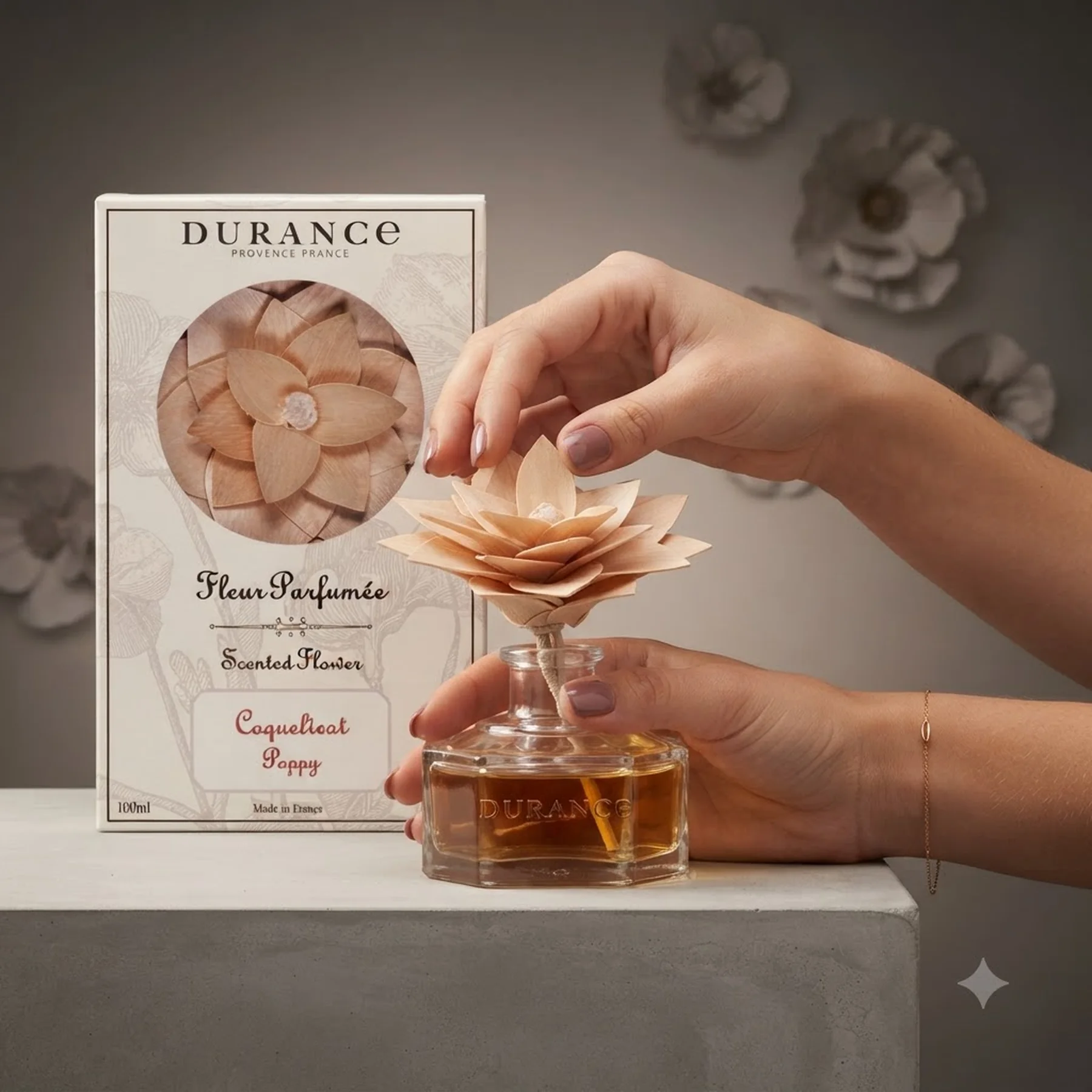 Набор ароматический Durance Fleur Parfumee 100 мл Мак