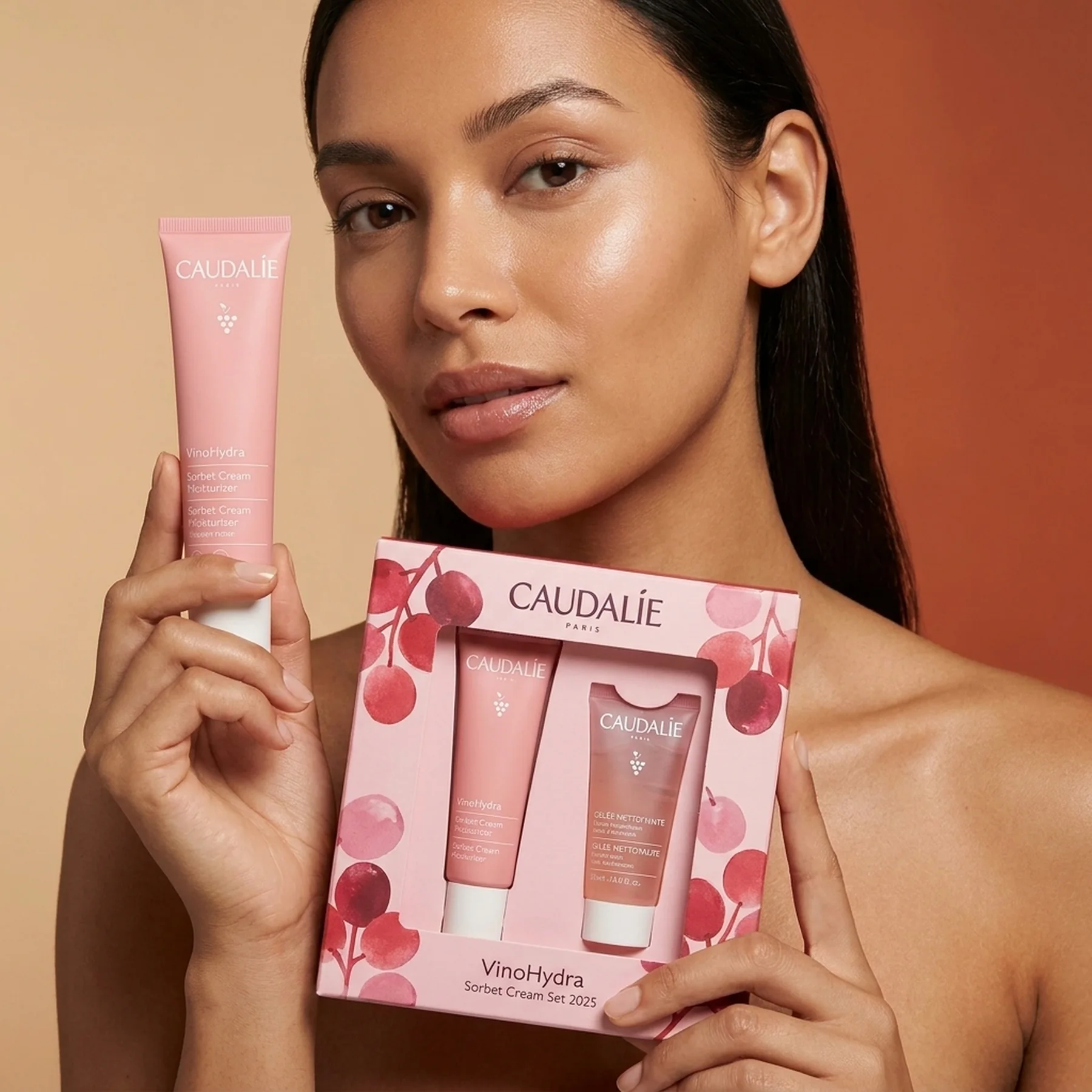 Набор Caudalie VinoHydra Sorbet Cream Set 2025
