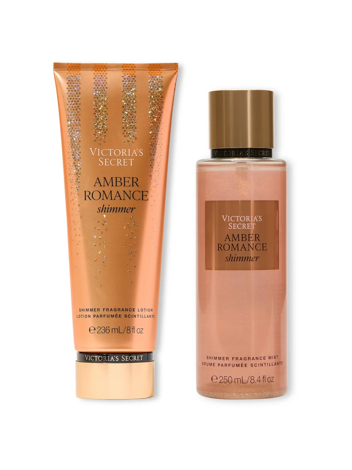Набір для тіла Amber Romance Shimmer Victoria's Secret лосьйон та міст 1159847155