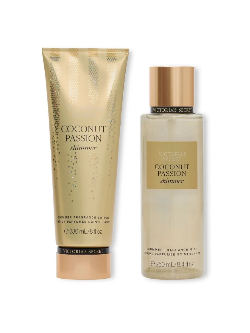 Набір для тіла Coconut Passion Shimmer Victoria's Secret міст та лосьйон 1159849156