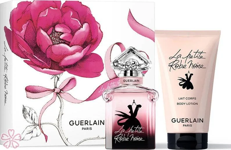 Набор для женщин Guerlain La Petite Robe Noire Eau de Parfum Парфюмированная вода (30мл) + Лосьон для тела (75мл)