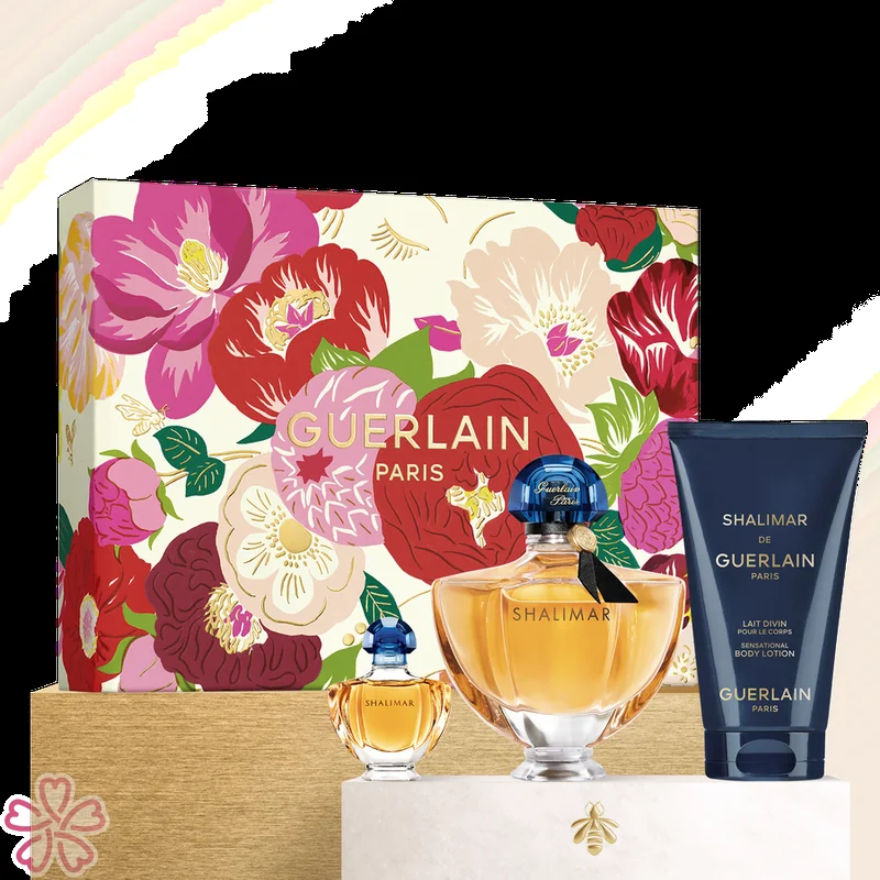 Набор для женщин Guerlain Shalimar Парфумована вода 50 мл + Парфумована вода 5 мл + Молочко для тіла - 75 мл