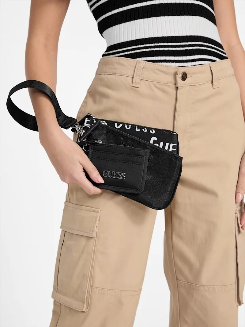 Набір Guess з ремінцем на руку 1159850661 (Чорний One size)