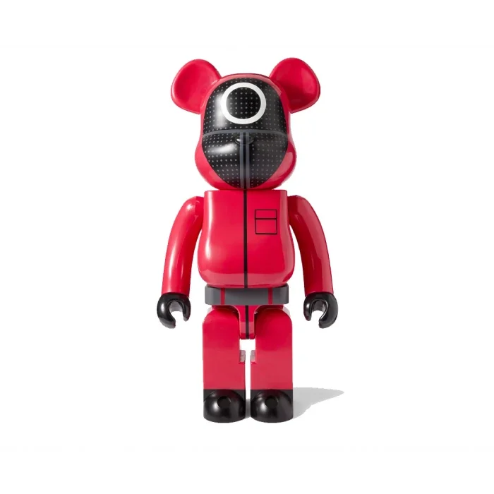 Фігурка Be@rbrick - Squid Game 1000% Printed PVC Figurine (Червоний, ONE SIZE)