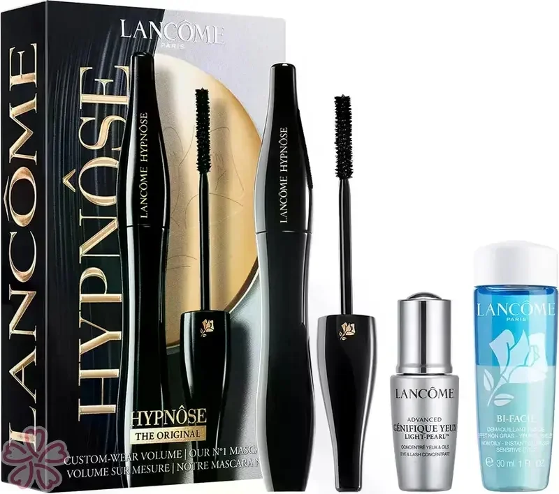 Набор Lancome Hypnose Mascara Set Mascara + Genifique Light Pearl + Bi-Facil Yeux