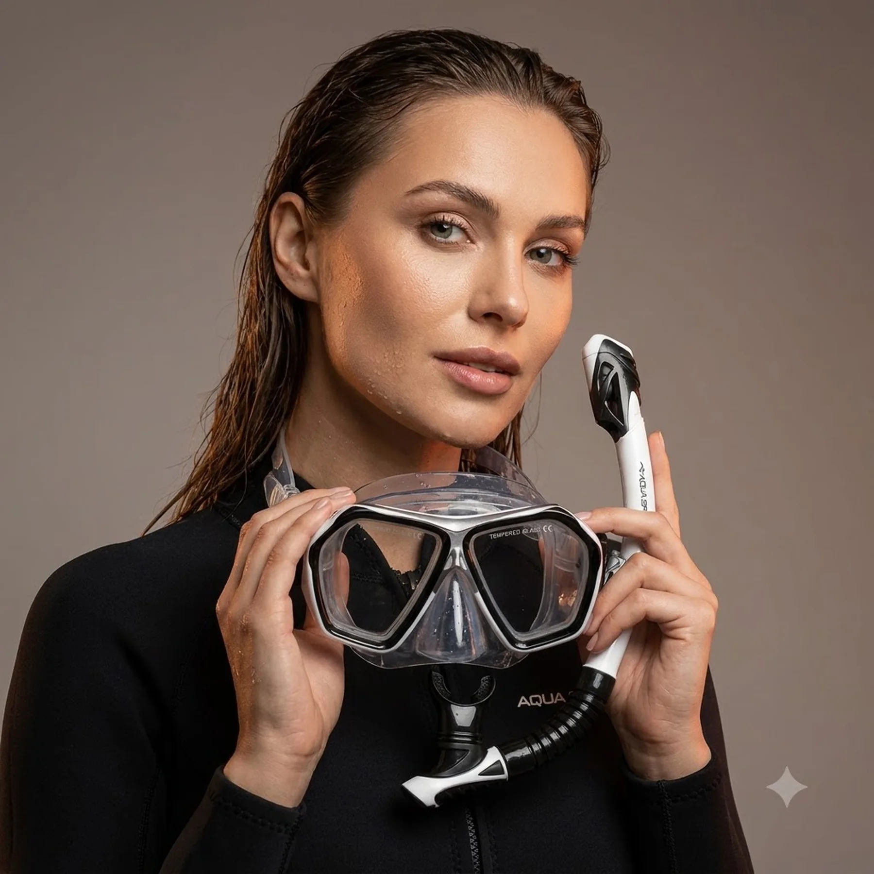 Набір маска і трубка Aqua Speed Blaze + Borneo