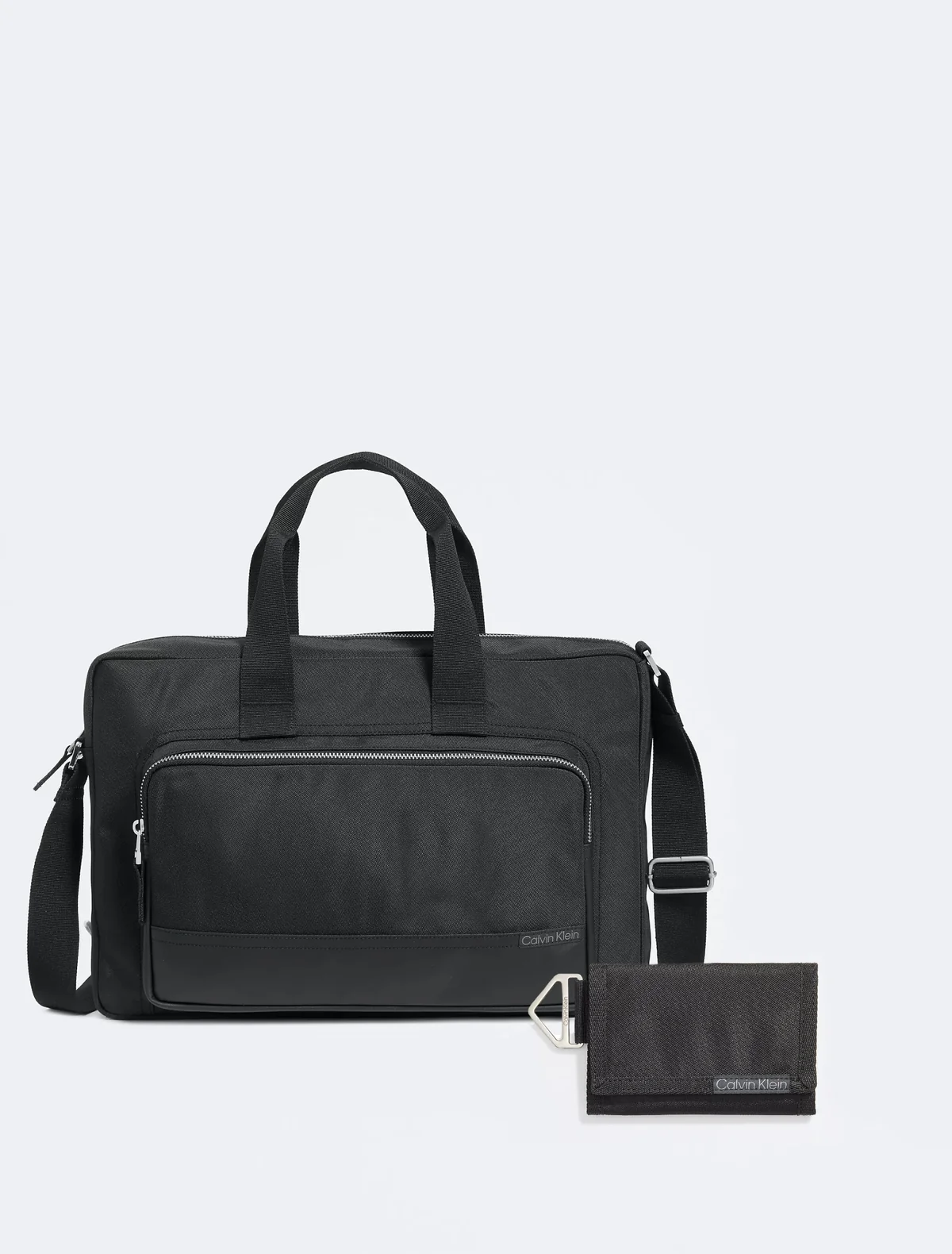 Набір Utility Calvin Klein сумка-портфель через плече та гаманець 1159845560 Чорний