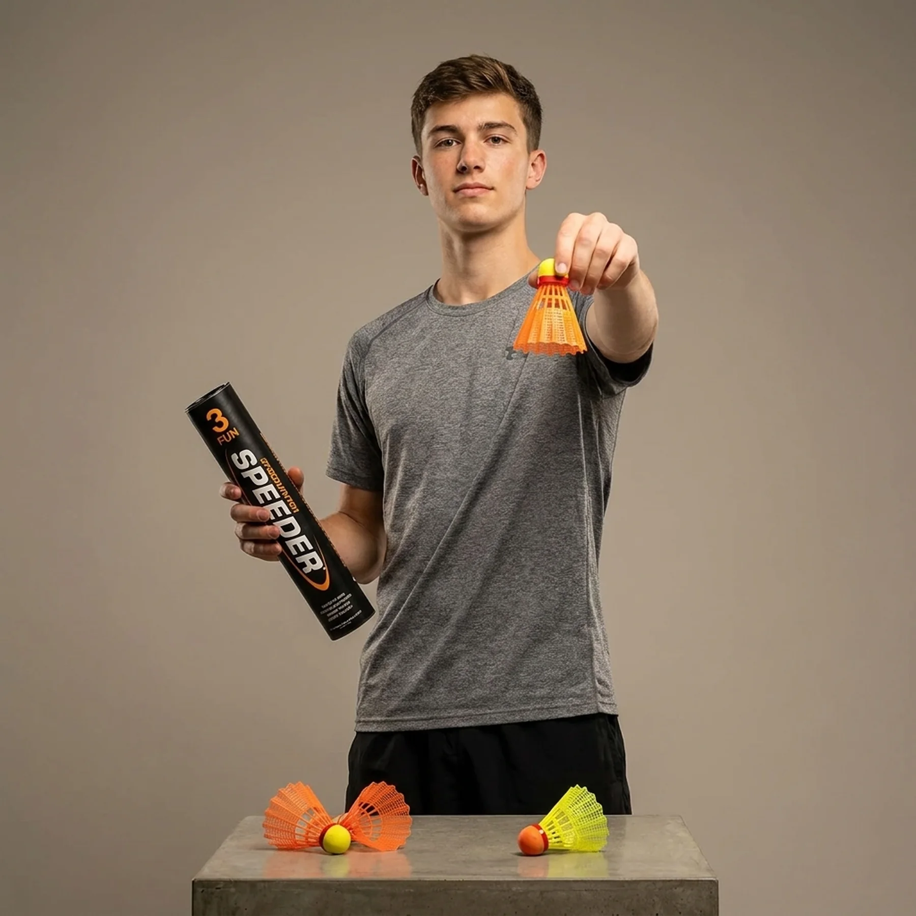 Набір воланів Speedminton Tube fun 3 шт