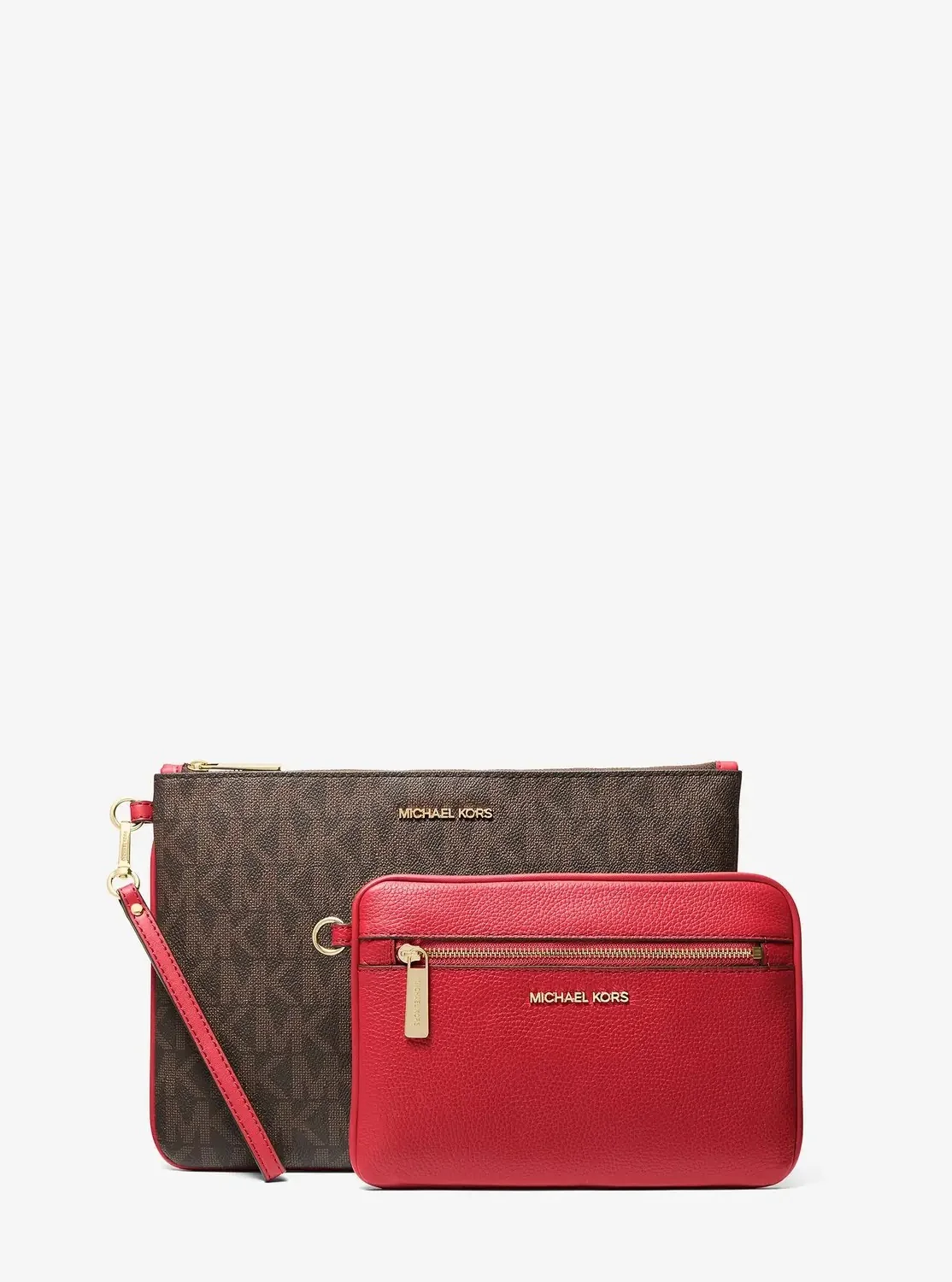Набір жіночих клатчів Michael Kors 1159813845 (Коричневий, One size)