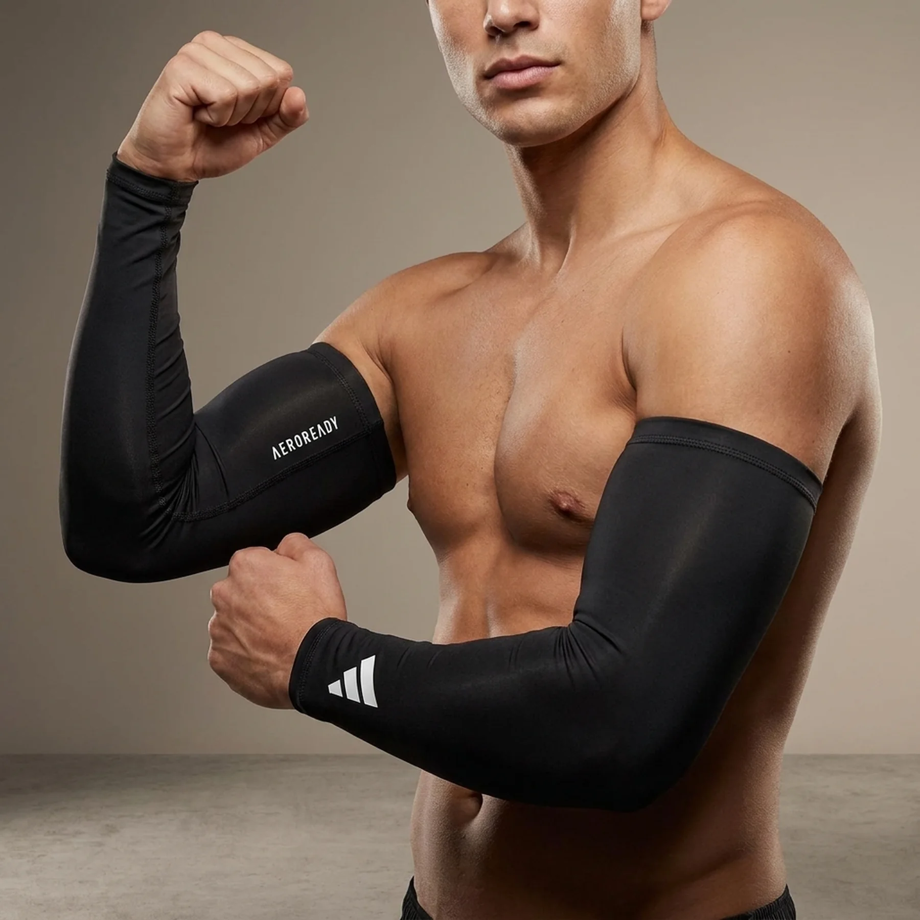 Наколінники Adidas Aeroready Compression Arm Sleeves Black (ADSL-13012BK)