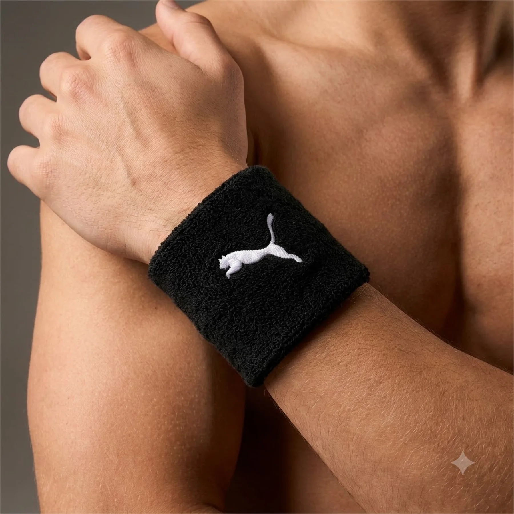 Напульсник Unisex TR ess core wristband 05386701 Puma Чорний