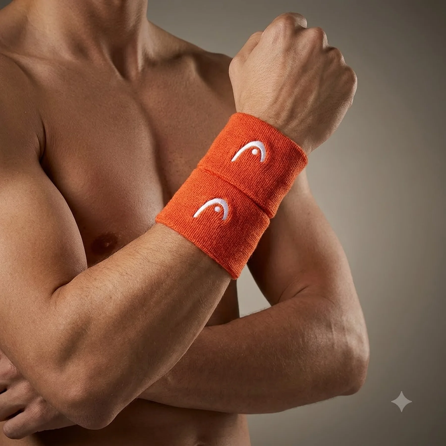 Напульсники Head New Wristband 2,5" orange (nylon) 2 шт (285-050 or)