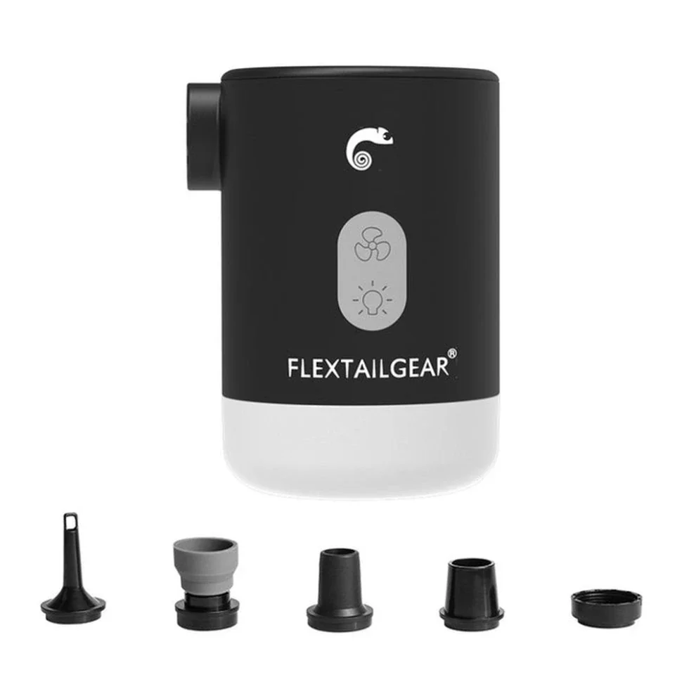 Насос-ліхтар-powerbank кемпінговий Flextail Max Pump 2 Pro, чорний