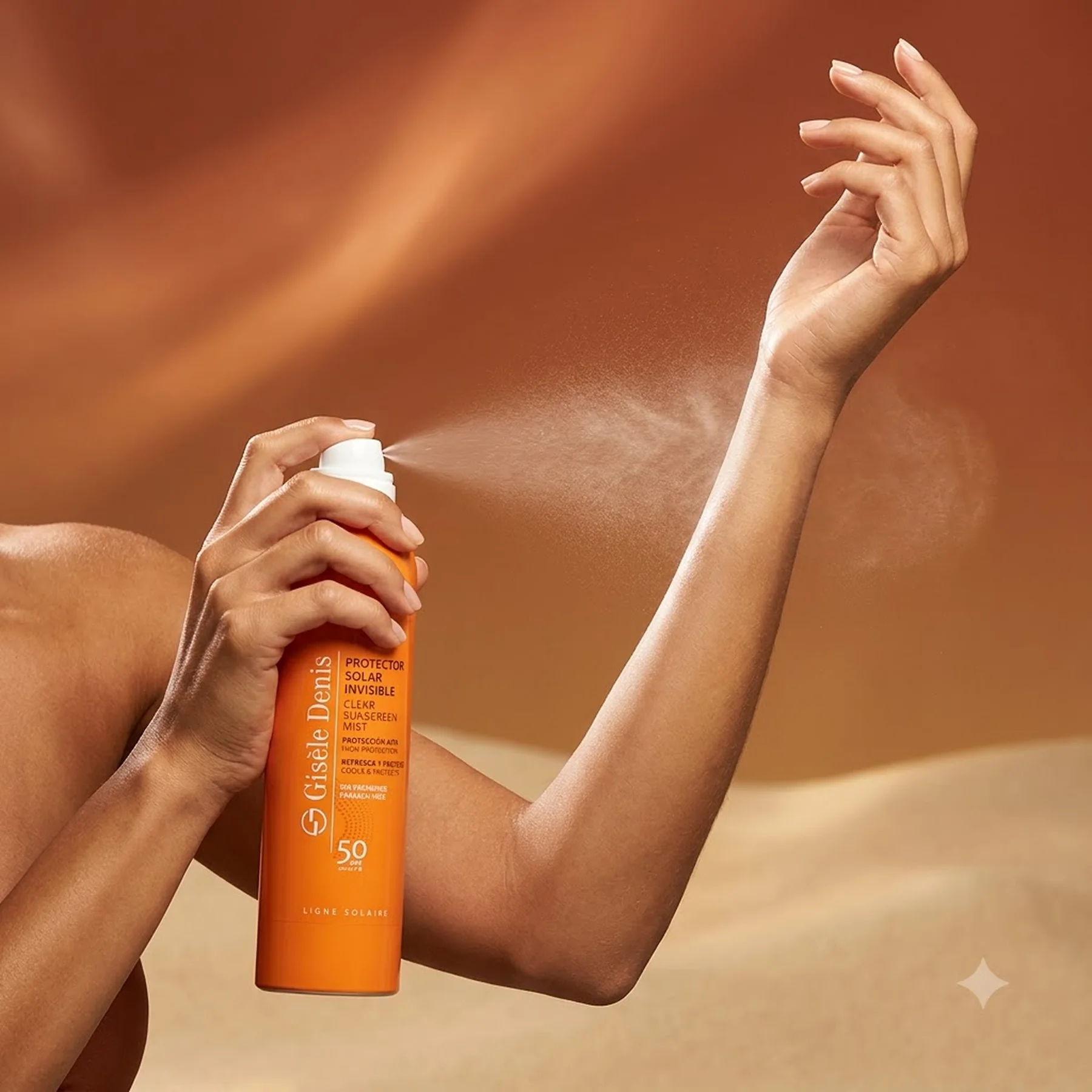 Невидимая защита от солнца Gisele Denis Protector Solar Invisible 200 мл SPF 50