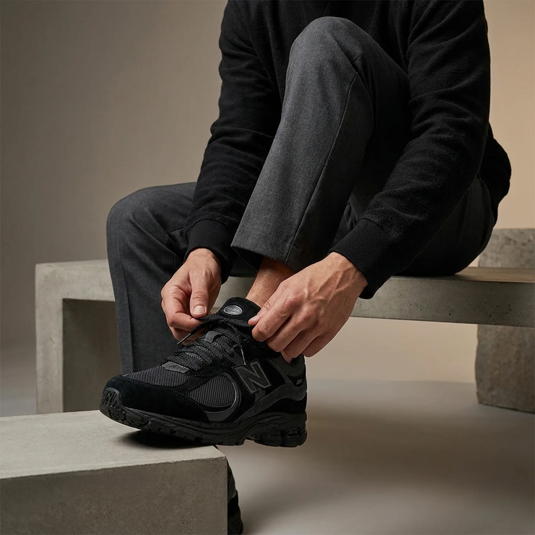 New Balance 2002R 'Black Magnet'