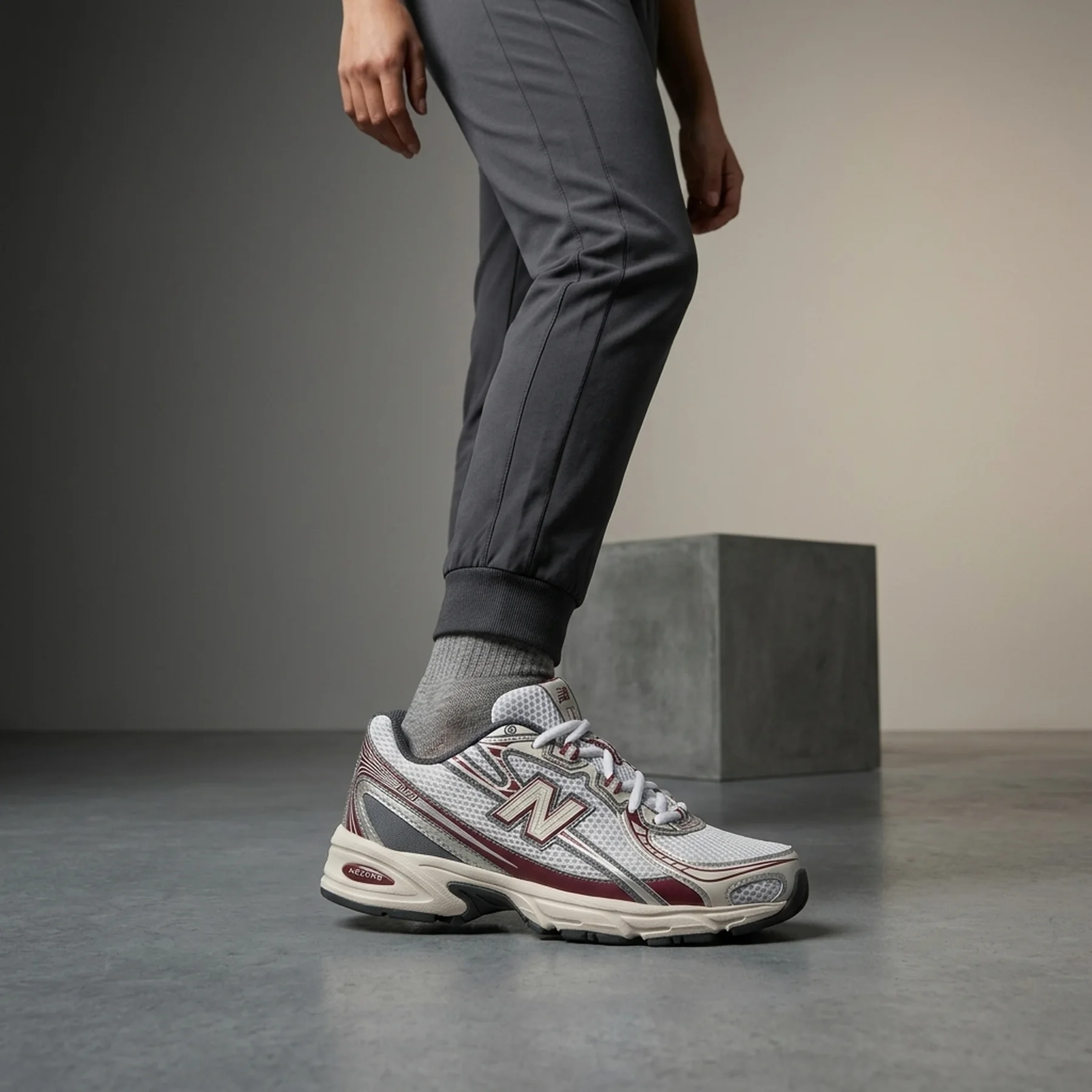 New Balance 740v2 'Mercury Red Castlerock'
