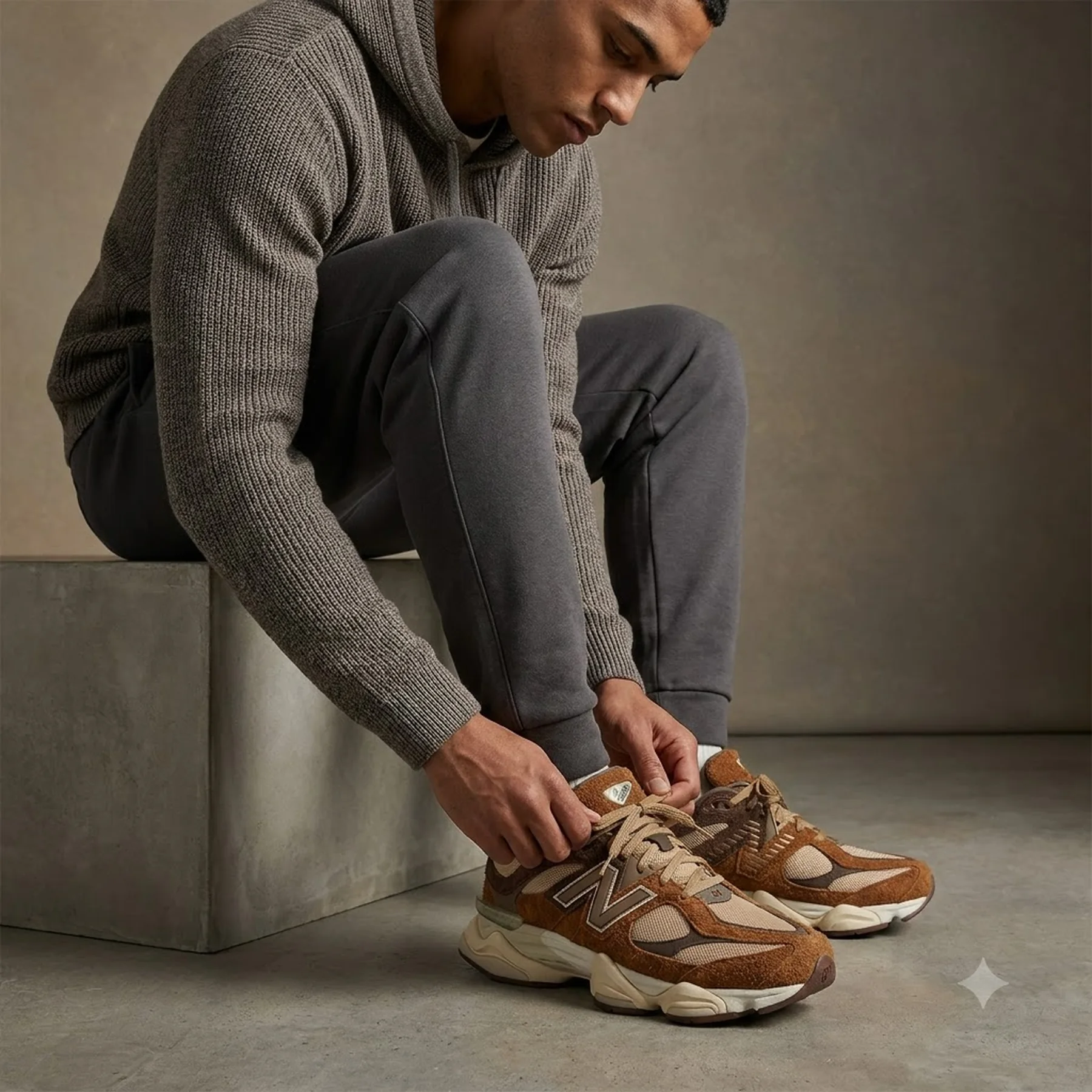 New Balance 9060 'Rich Oak Timberwolf'