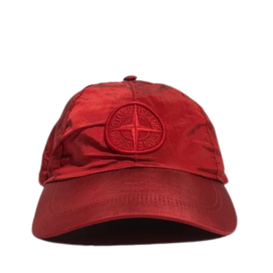 Нейлонова кепка Stone Island Red