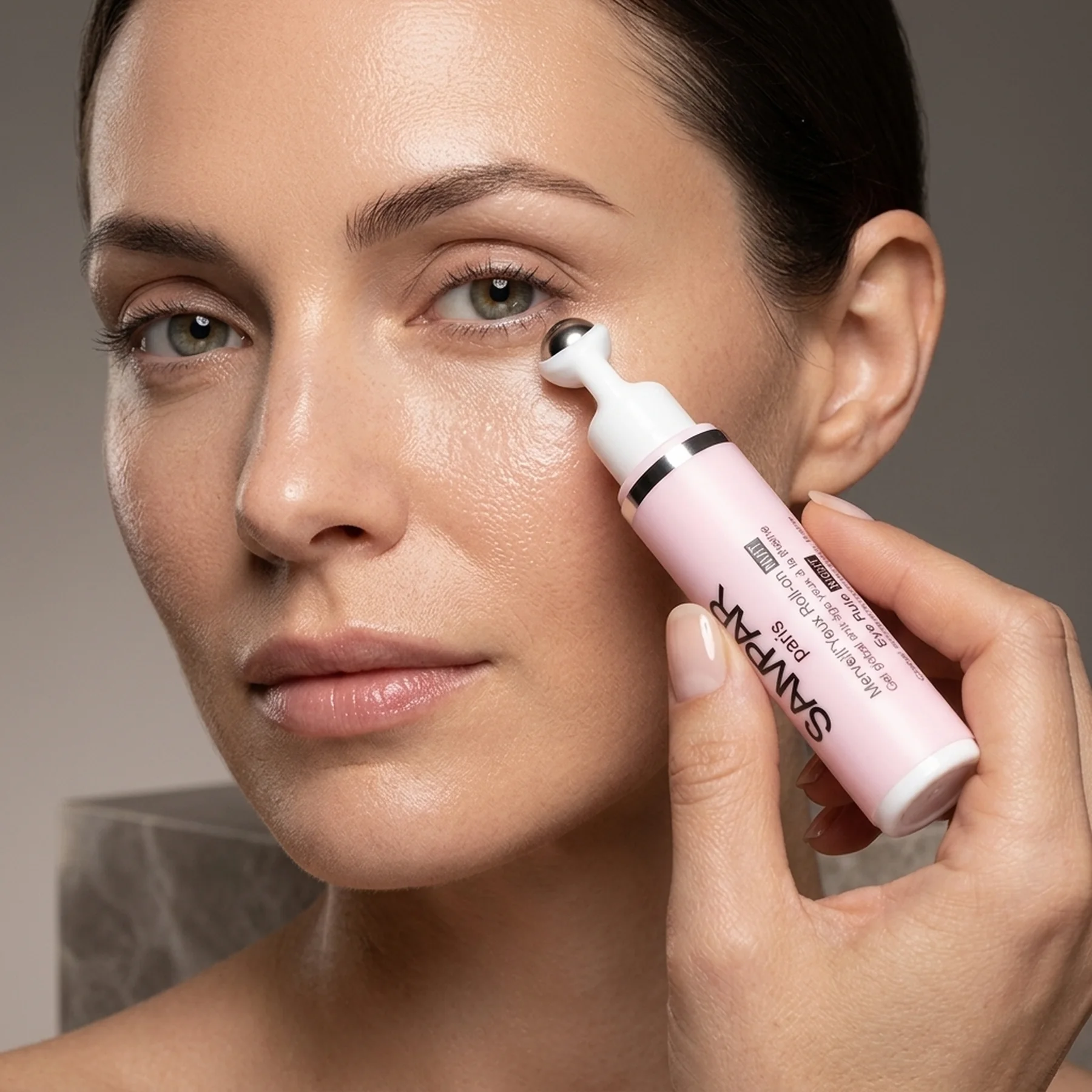 Ночной гель под глаза SAMPAR Merveill'Yeux Roll-on Nuit 7.5 мл