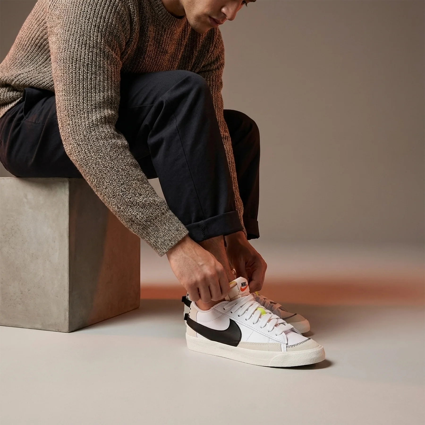 Nike Blazer Low '77 Jumbo 'White Black'
