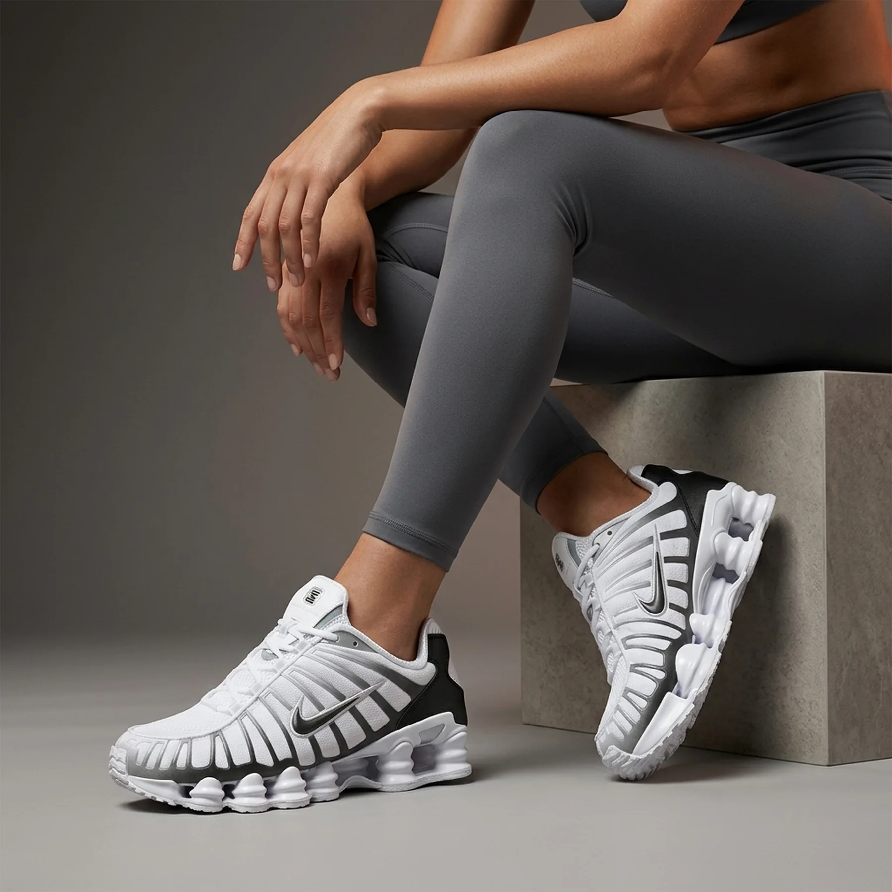 Nike Shox TL White Platinum