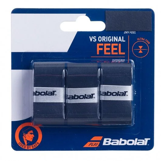 Обмотка для тенісної ракетки Babolat Vs Original X 3 Black (653040-105)