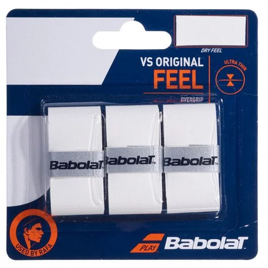 Обмотка для тенісної ракетки Babolat Vs Original X 3 White (653040-101)