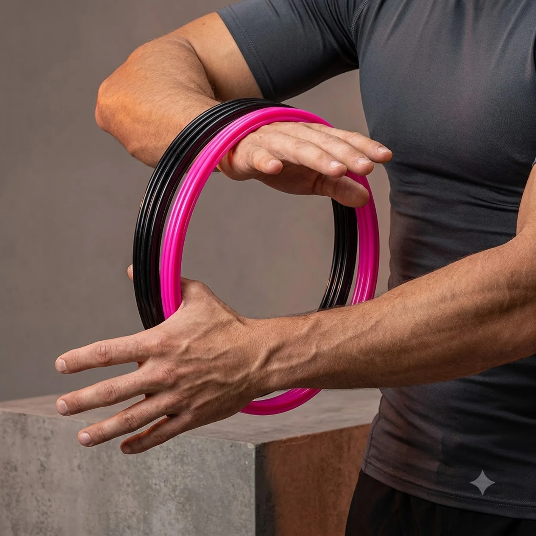 Обруч чоловічий Avk-Sport Sports Rings 12 Pcs (AVK3-600-001)