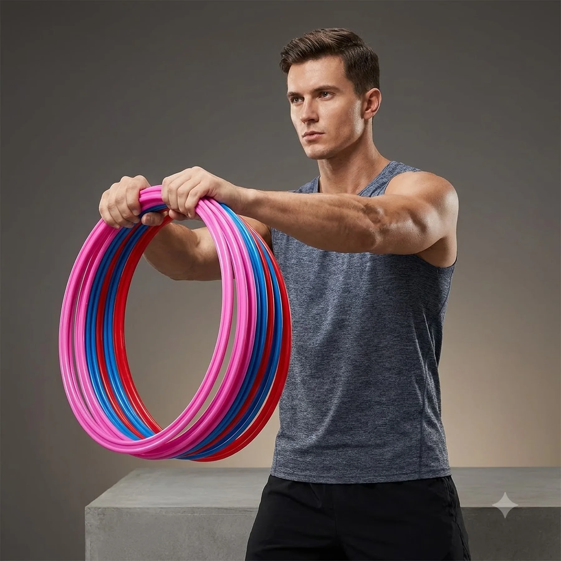 Обруч чоловічий Avk-Sport Sports Rings 12 Pcs (AVK3-610-463-600)