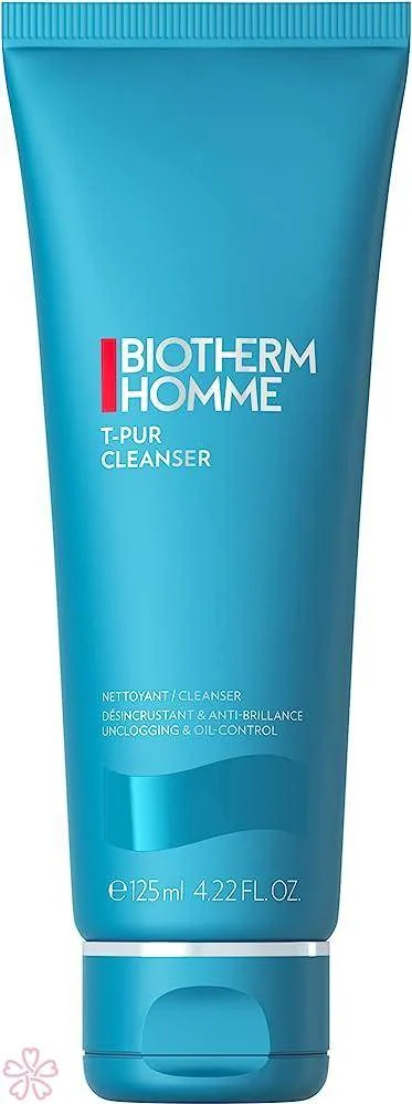 Очищаючий гель для обличчя Biotherm Homme T-Pur Anti Oil & Wet Purifying Cleanser 125 мл