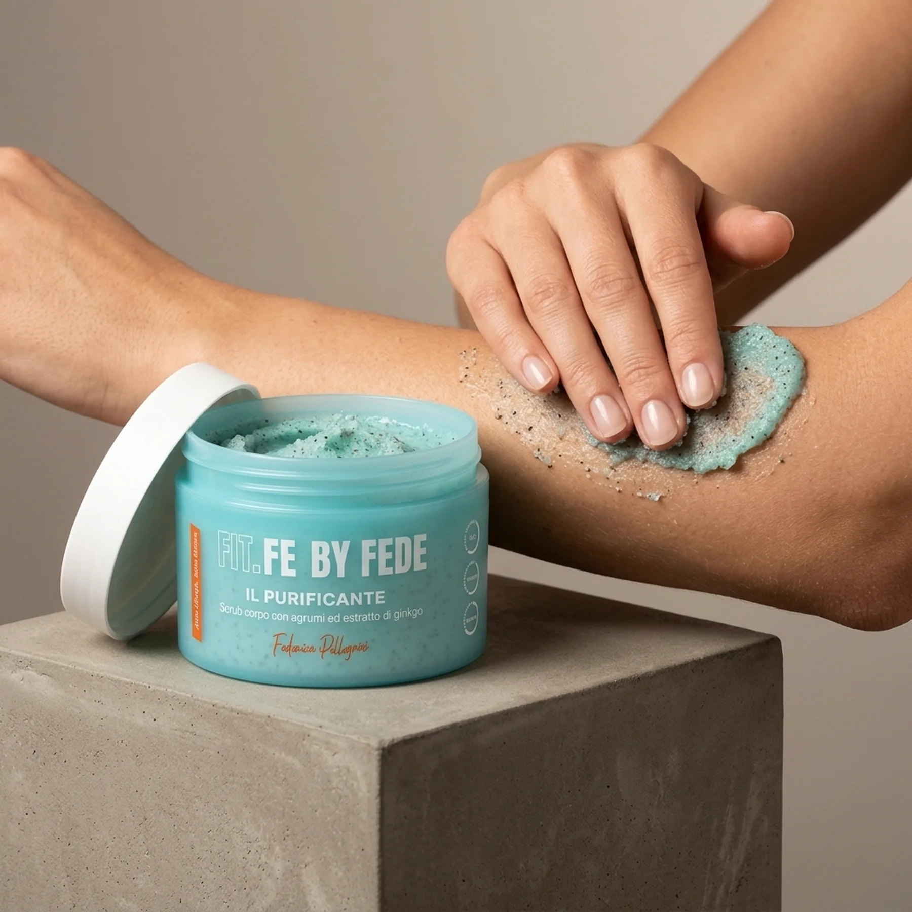 Очищающий скраб для тела Fit.Fe By Fede The Purifying Body Scrub 250 мл