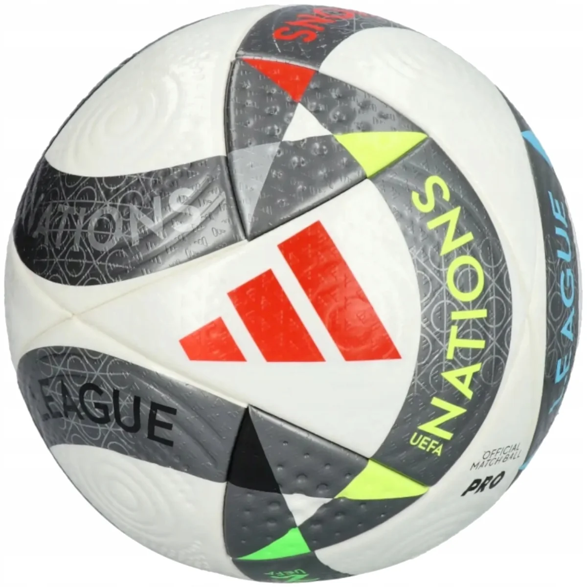 Офіційний футбольний м'яч Adidas UEFA PRO 2024 Nations League IS7441 №5