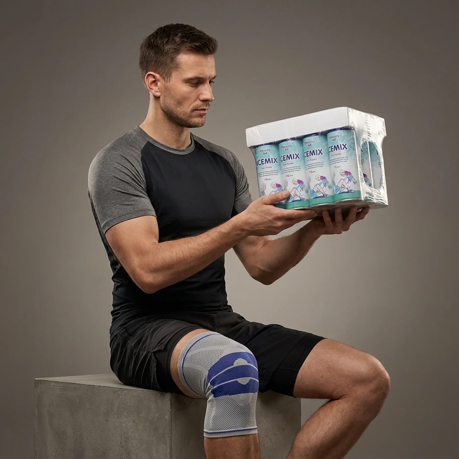 Охолоджуючий спрей "заморозка" спортивна ICEMIX "400мл. * 12 шт.(Польща)