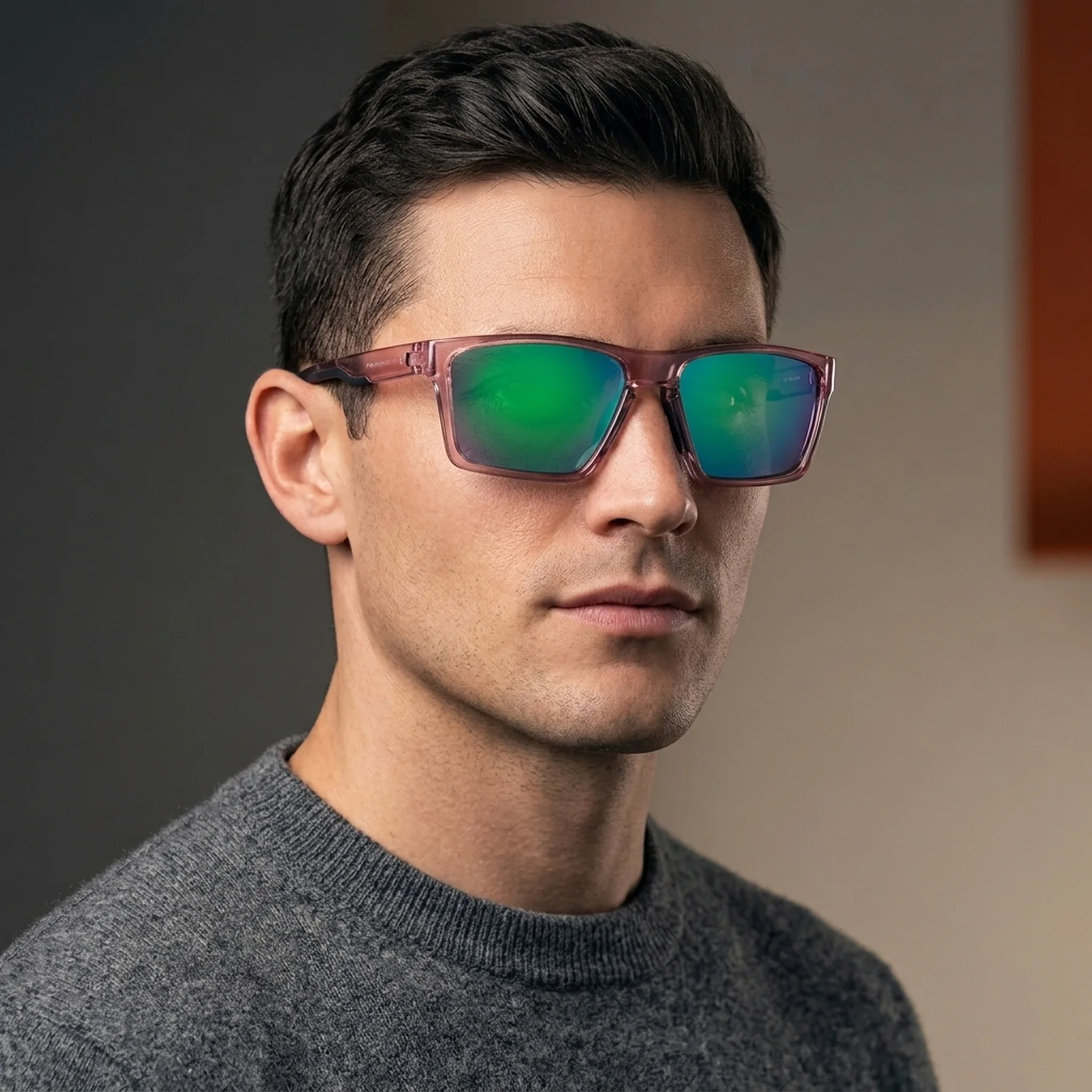 Очки BluWater Sandbar Polarized (G-Tech pink), зеркальные розовые
