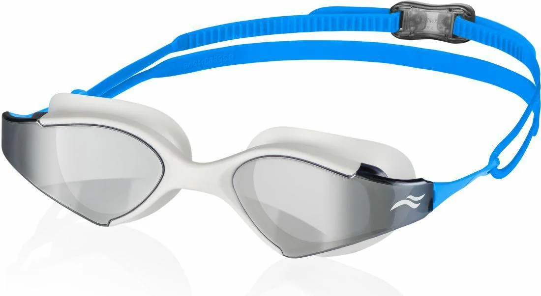 Окуляри для плавання Aqua Speed BLADE MIRROR 6139 білий, блакитний Уні OSFM