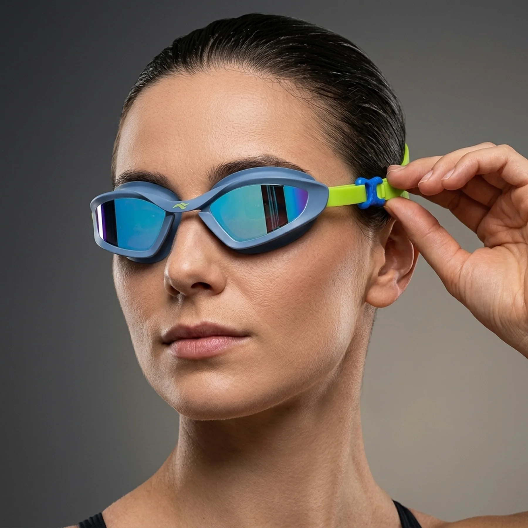 Окуляри для плавання Aqua Speed RAVEN MIRROR