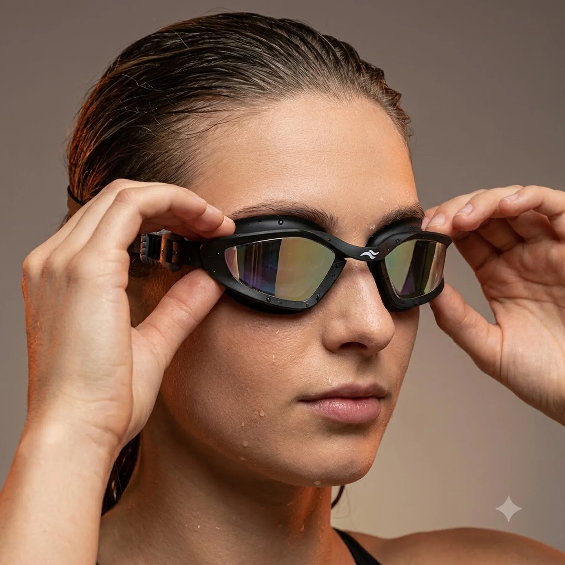 Окуляри для плавання Aqua Speed RAVEN MIRROR