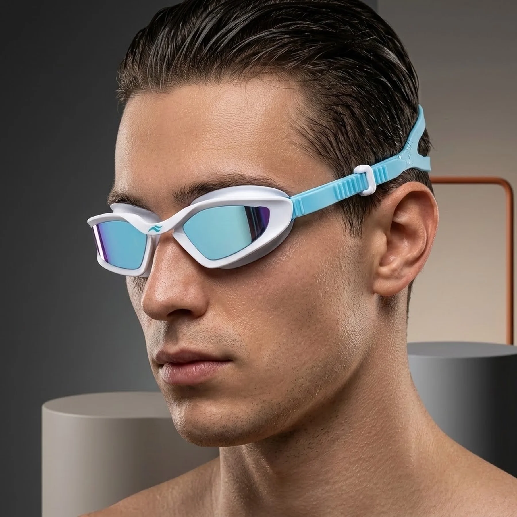 Окуляри для плавання Aqua Speed RAVEN MIRROR