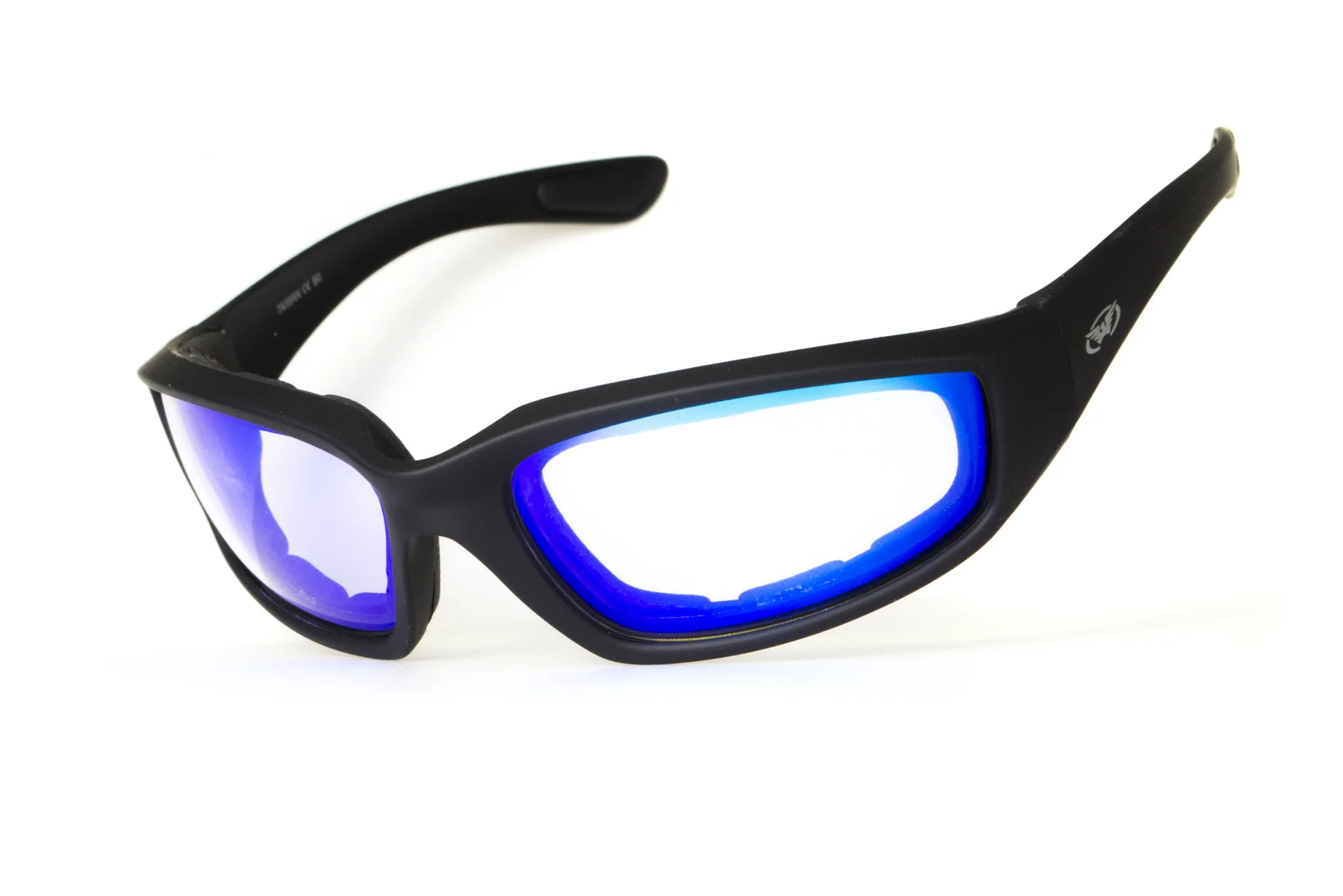 Очки защитные фотохромные Global Vision KickBack Photochromic (G-Tech™ blue) Anti-Fog, фотохромные синие зеркальные
