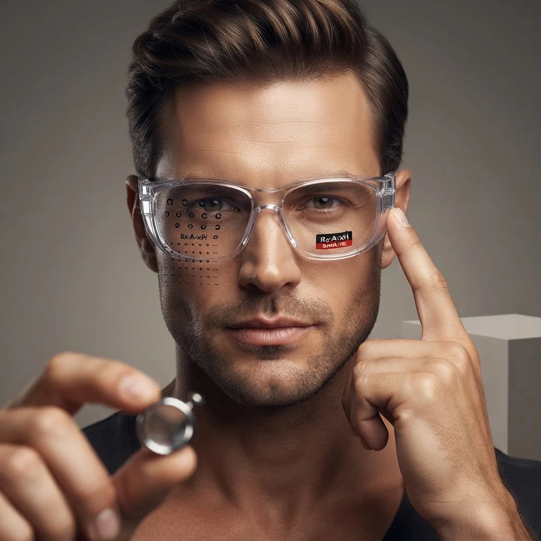 Спортивная оправа под диоптрии Global Vision RX-T Сrystal (rx-able) (clear) прозрачные