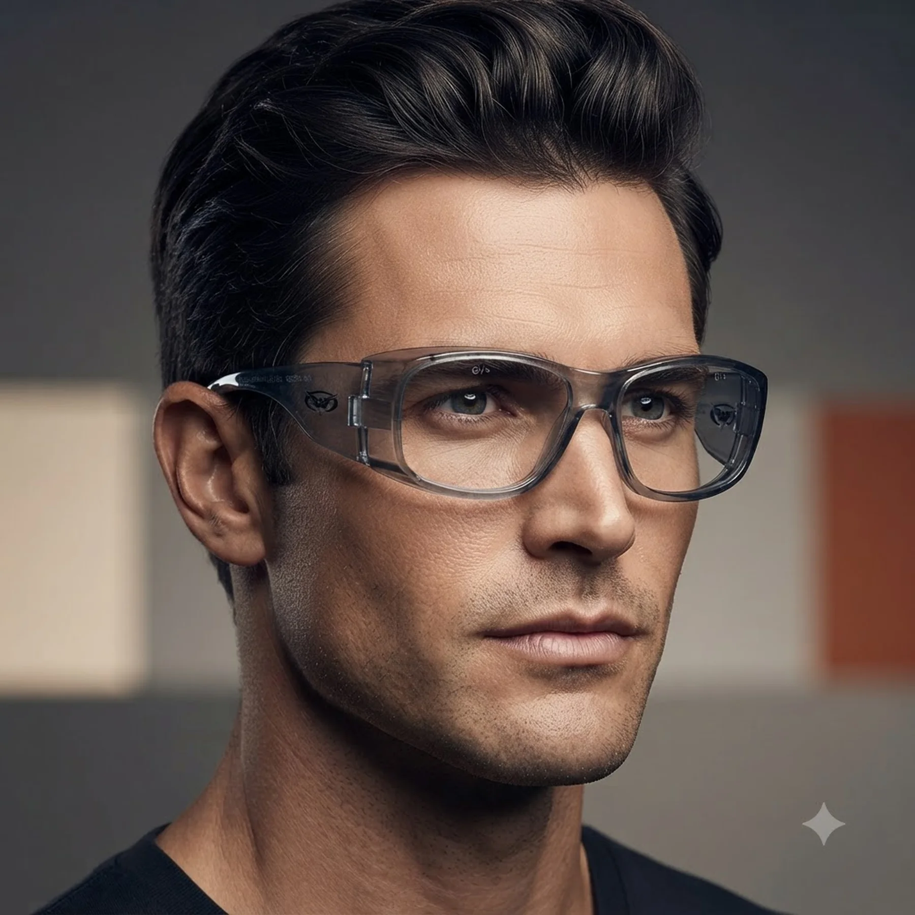 Спортивная оправа под диоптрии Global Vision RX-Z Сrystal Gray (rx-able) (clear) прозрачные