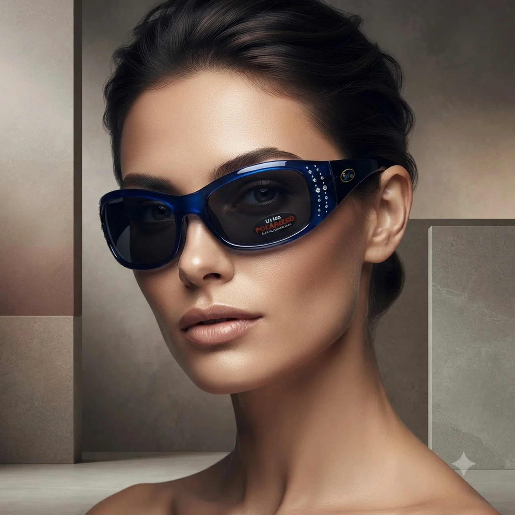 Окуляри поляризаційні BluWater Biscayene Blue Polarized (gray) чорні