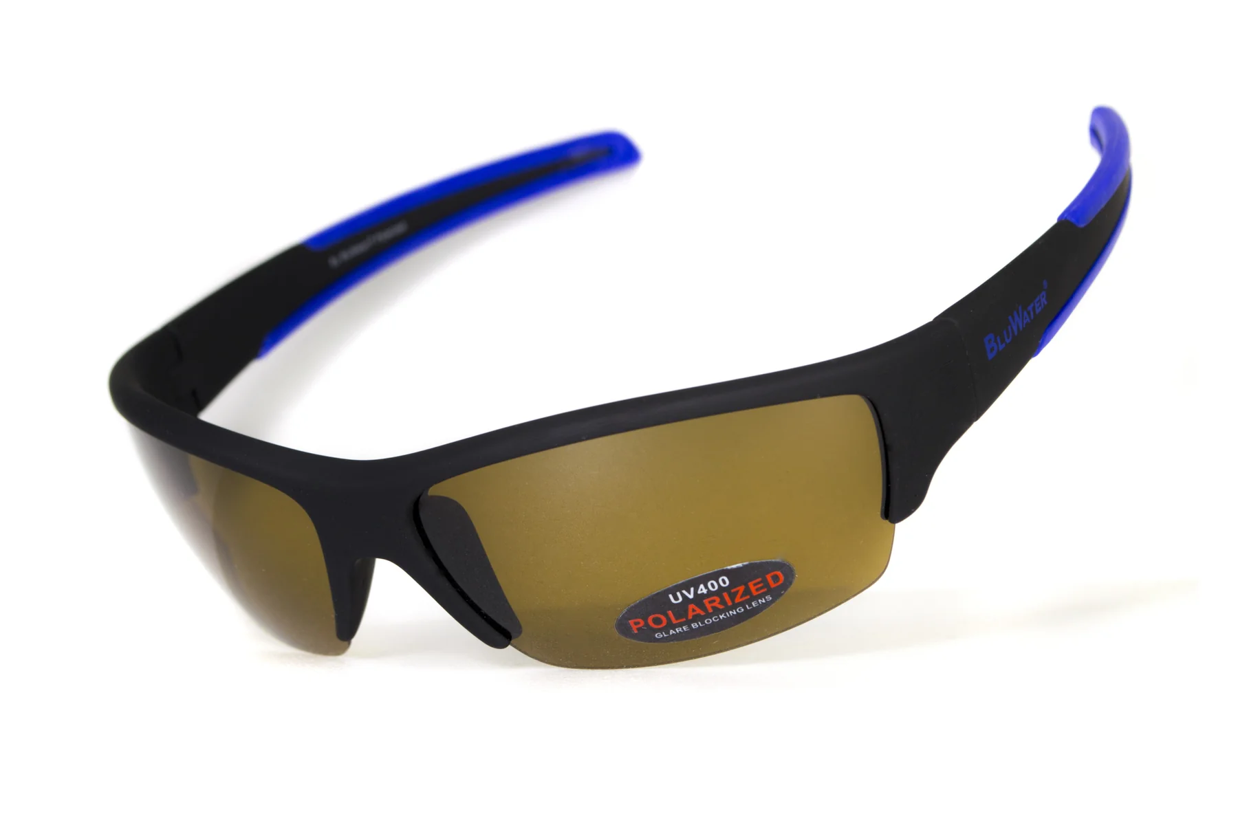 Очки поляризационные BluWater Daytona-2 Polarized (brown), гидрофобные коричневые линзы (Repelon™)