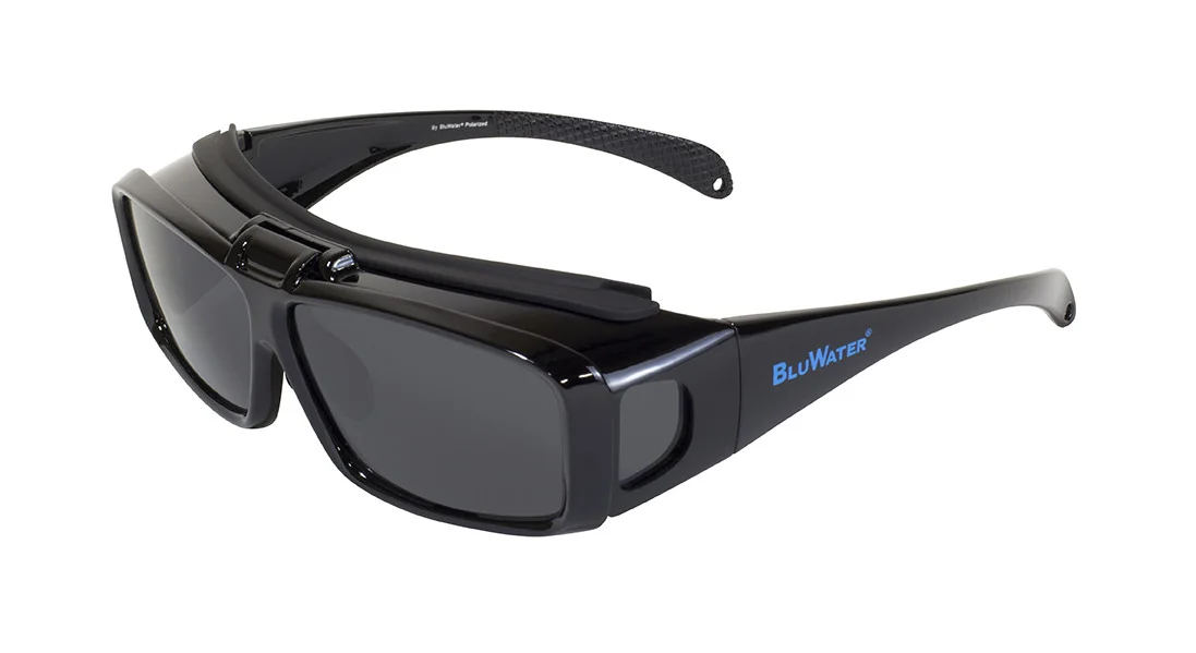 Очки поляризационные BluWater Flip-IT Polarized (gray) серые
